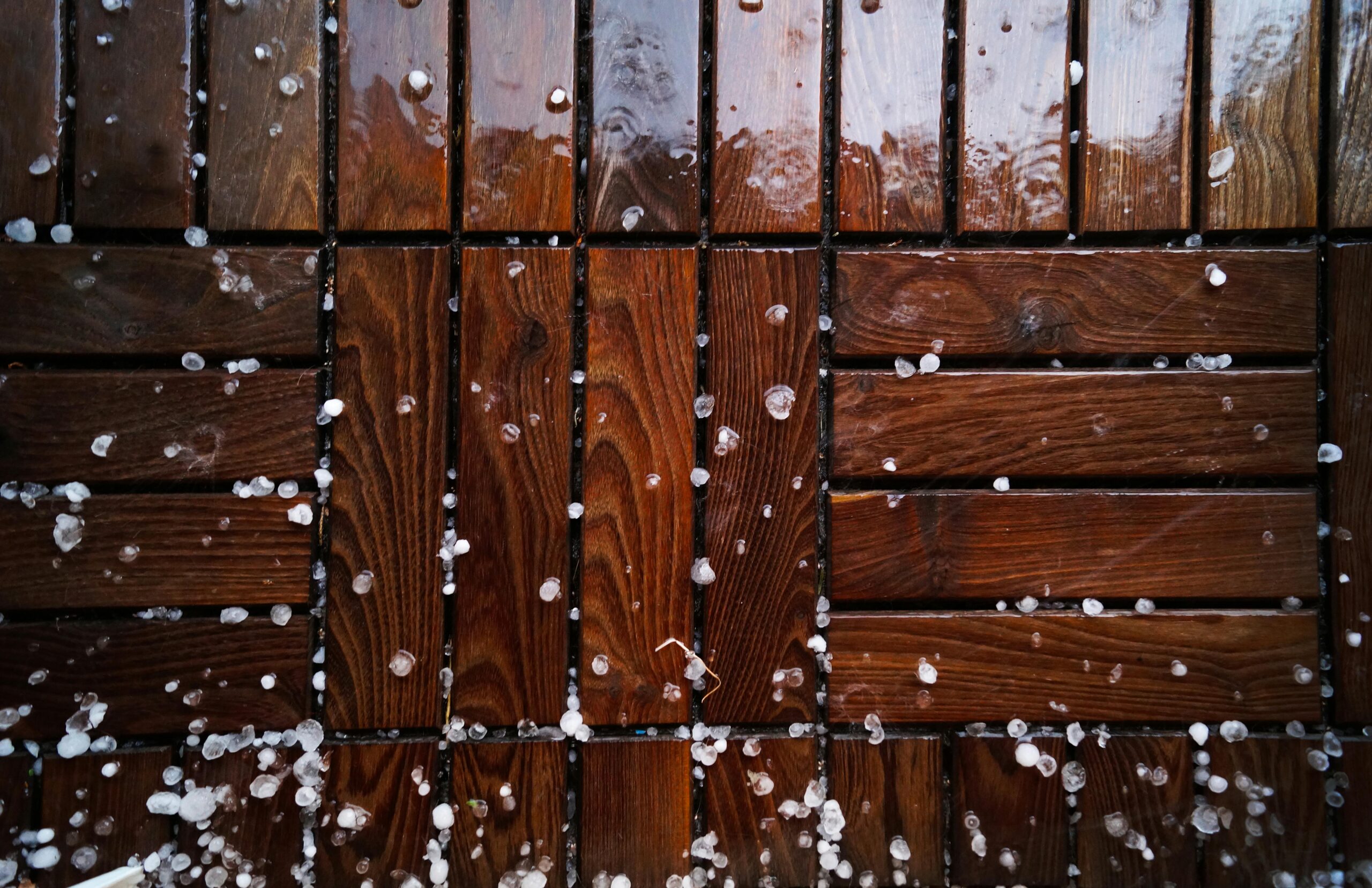 wooden decking