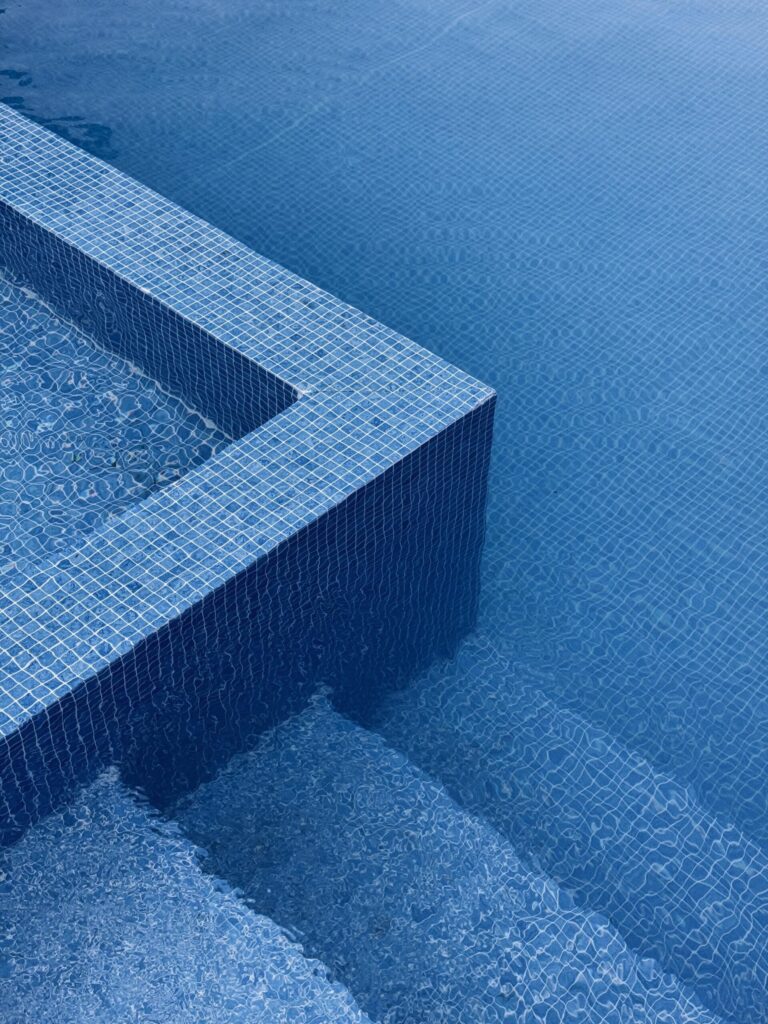 concrete swimming pool